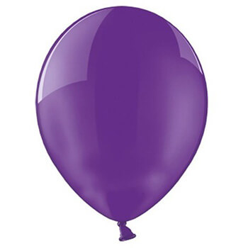 Weintrauben Kostüm - lila Luftballons