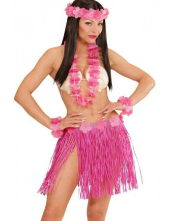 Rosa Hawaii Hula Kostüm