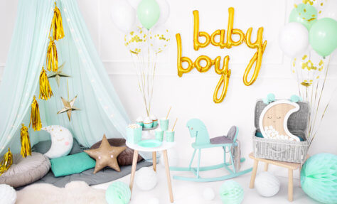 Wie organisiere ich eine Babyparty? Wie dekoriere ich eine Babyparty?