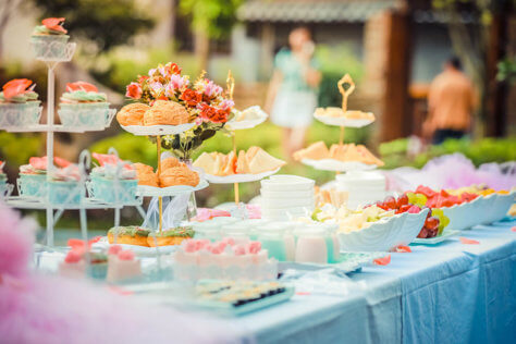 Babyparty organisieren, das richtige Buffet zur Babyparty