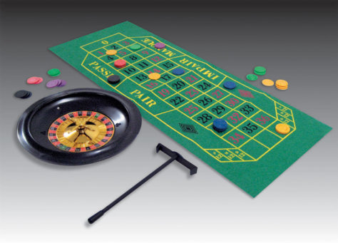 Roulette Tischdeko Casino-Mottoparty