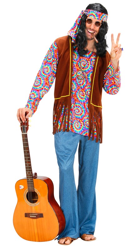 Hippie-Party Kostüm für Herren