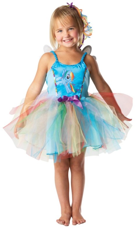 My Little Pony Geburtstag Regenbogen Kleid