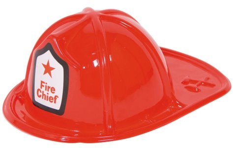 Roter Feuerwehrhelm für Kinder