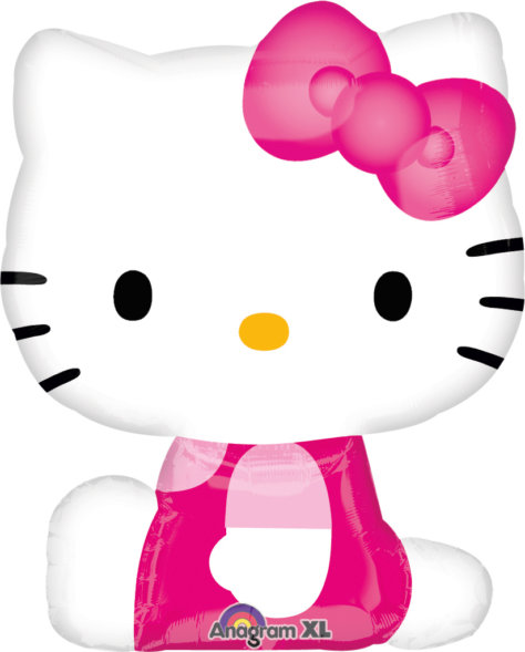 Ballon für den Hello Kitty Geburtstag 