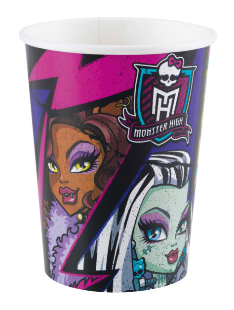 Becher für die Monster High Party