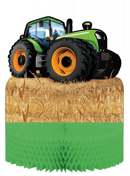 Traktor Tischdeko für Bauernhof Kindergeburtstag