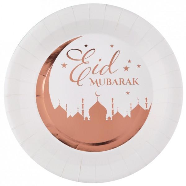 Eid Mubarak Pappteller - roségold