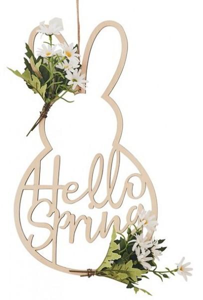 Hello Spring Holzdeko
