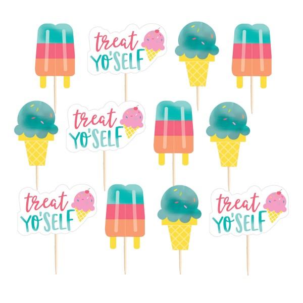 Poolparty Idee - Eis