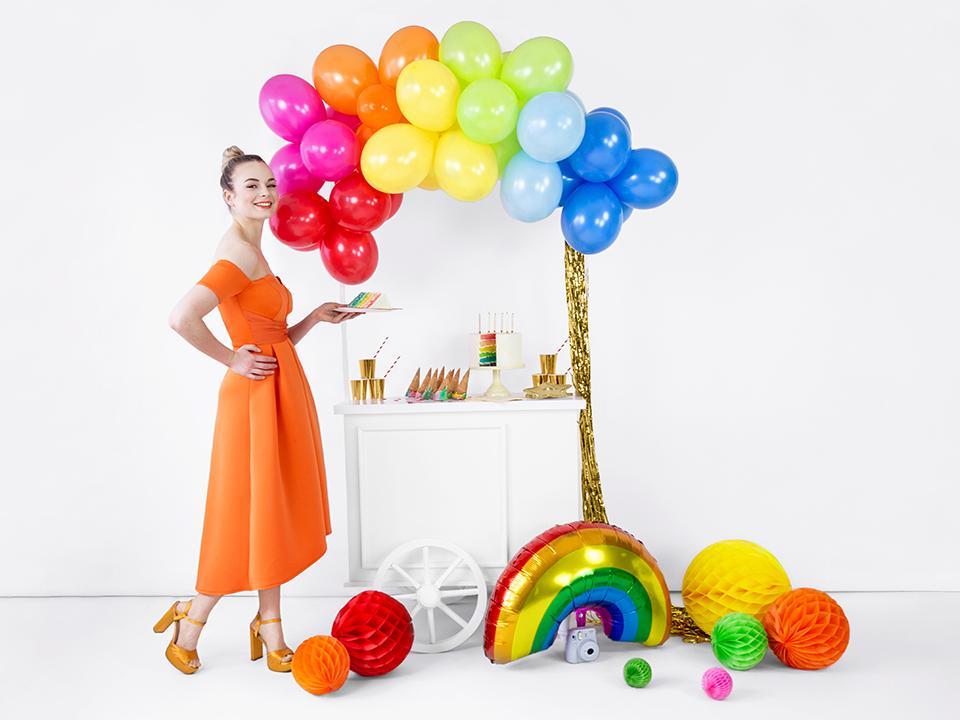 Bunte Deko Rainbow Birthday Bash