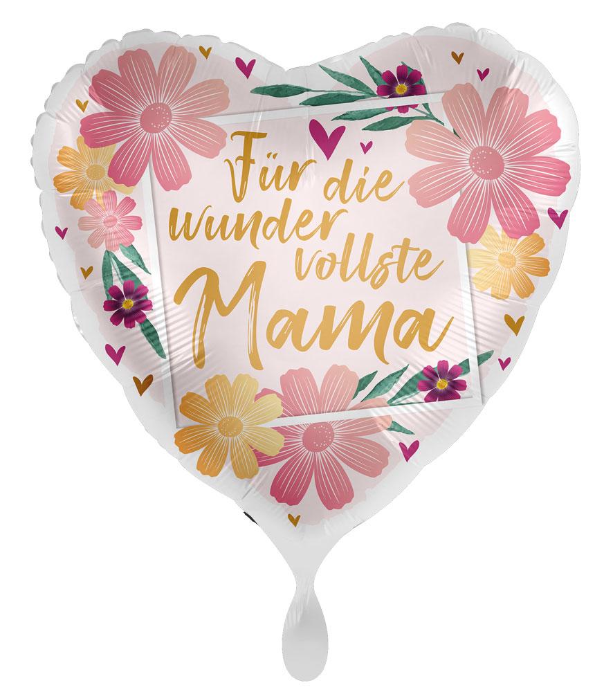 Wundervollste Mama Folienballon 43cm