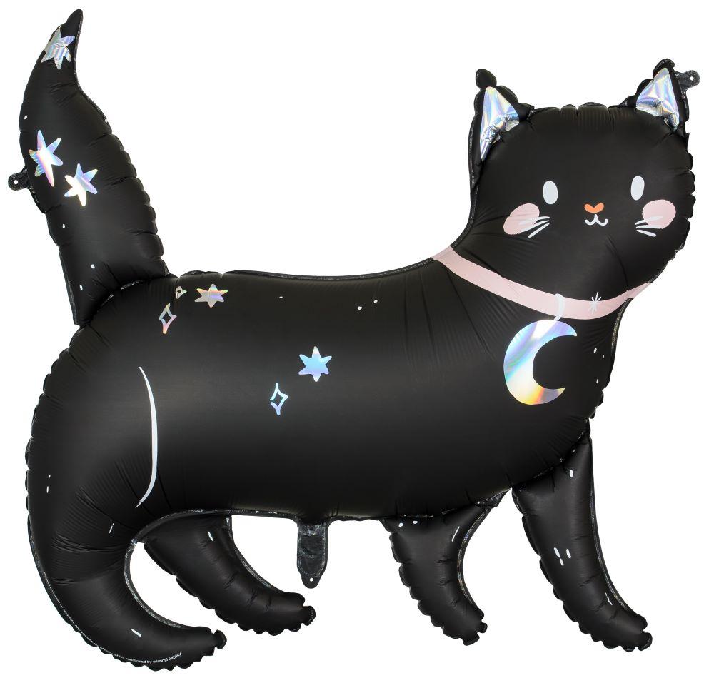Folienballon schwarze Katze 81cm