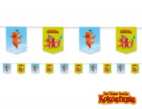 Kleiner Drache Kokosnuss Wimpelkette 3,5m