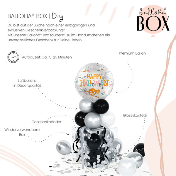 Balloha Geschenkbox DIY Happy Halloween XL 3