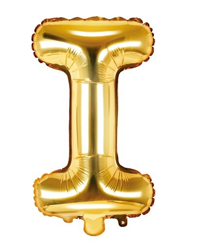 Folienballon I gold 35cm