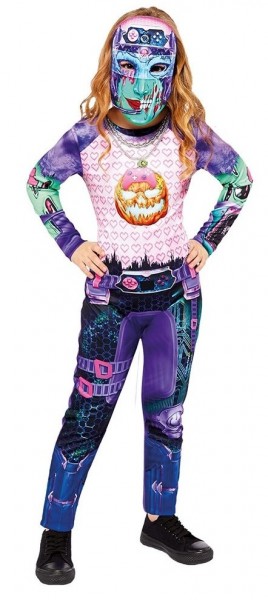 Halloween Gamer Girl Kinderkostüm