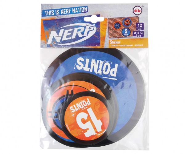 12 Nerf Battle Zone Sticker