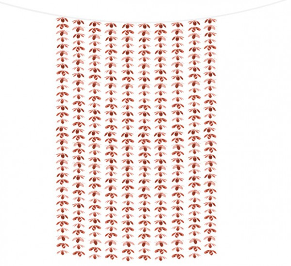 Roségoldener Blütenregen Vorhang 1 x 2,1m