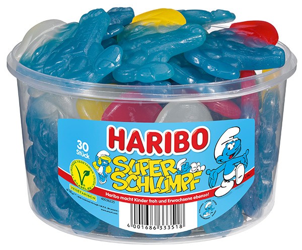30 Haribo Schlümpfe 1440g