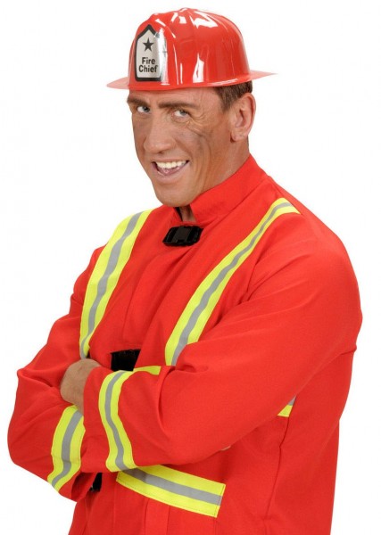 Roter Feuerwehrhelm Für Erwachsene 3