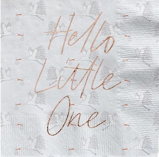 20 Hello Little One Servietten 33cm