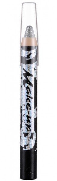 Silberner Glitzer Schminkstift