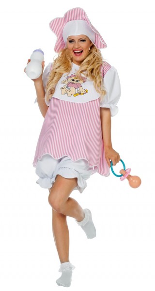 Großes Rosa Baby Kostüm