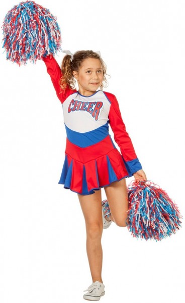 Cheerleader Kinderkostüm Elsa