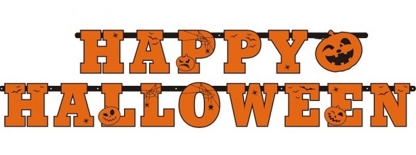 Crazy Pumpkin Girlande 2,1m x 13cm