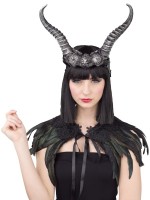 Krähen Federkragen für Hexen