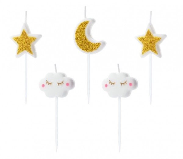 5 Sweet Dreams Tortenkerzen