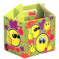 Smiley Geschenkbox 14cm