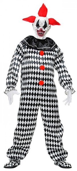 Horror Zirkus Clown Kostüm für Herren