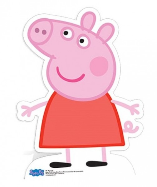 Peppa Wutz Pappaufsteller 80cm