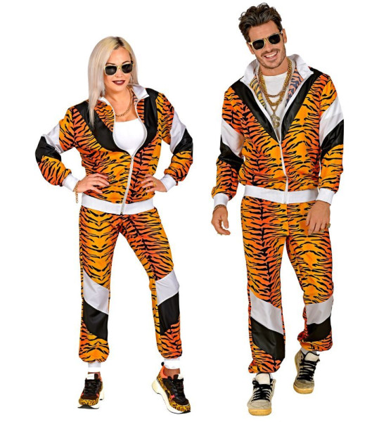 80er Tiger Trainingsanzug für Erwachsene