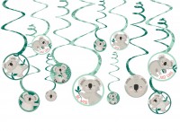 12 Süße Koala Spiralhänger