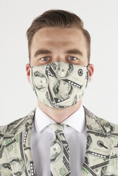 OppoSuits Cashanova Mund Nasen Maske