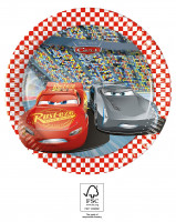 8 Cars Evolution Pappteller 20cm