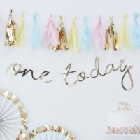 Hooray One Today Girlande 1,5m