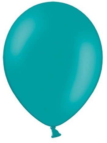50 Partystar Luftballons türkis 27cm