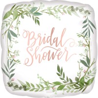 Eckiger Bridal Shower Rosen Ballon