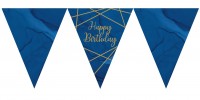 Luxurious Birthday Wimpelkette 3,7m