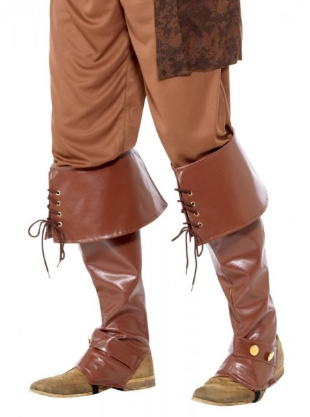 Captain Rotbart Piraten Stieflstulpen