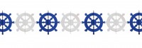 Maritime Steuerbord Girlande 300cm