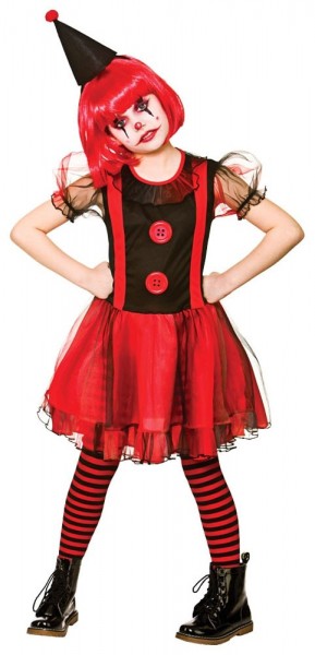 Verrückter Clown Penny Kostüm Für Kinder