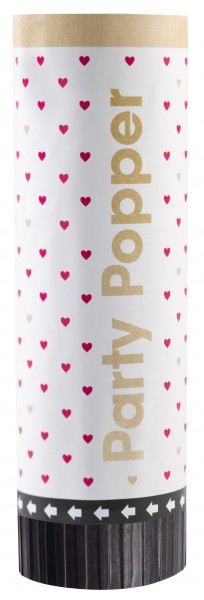 2 Konfettikanonen Little love 15cm