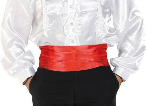 Roter Herren Kummerbund