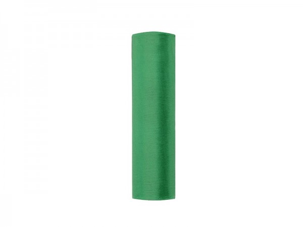 Organza bordslöpare smaragdgrön 9 mx 16 cm 2