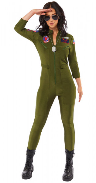 Top Gun Overall Damenkostüm